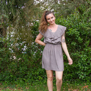 Francesca's flutter dress